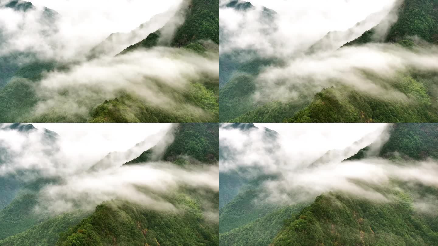 雨后山间云雾