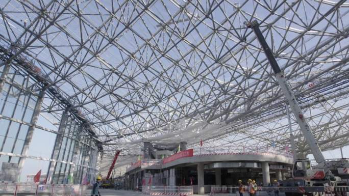 北京新机场 大兴国际机场 建设工地