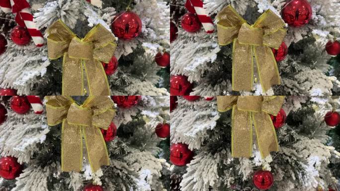 圣诞节圣诞树装饰品装饰物礼品特写6