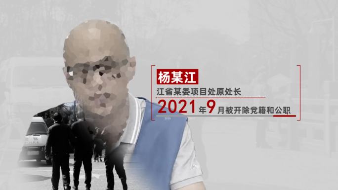 纪检 反腐 警示教育 嫌疑人介绍14-4