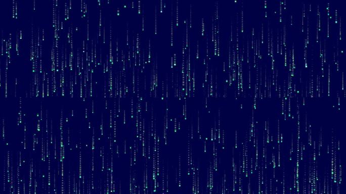 粒子雨背景线。抽象的竖线背景。