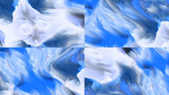 抽象艺术流动颜料水墨创意国风短片0920