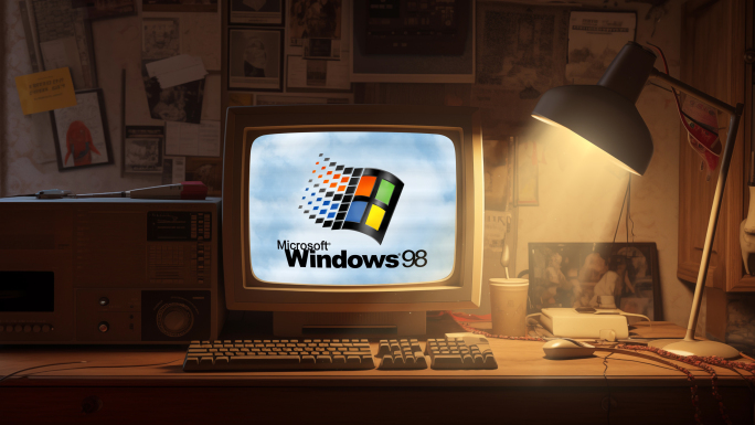 Windows 98怀旧电脑