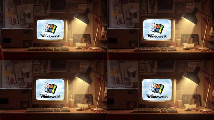 Windows 98怀旧电脑