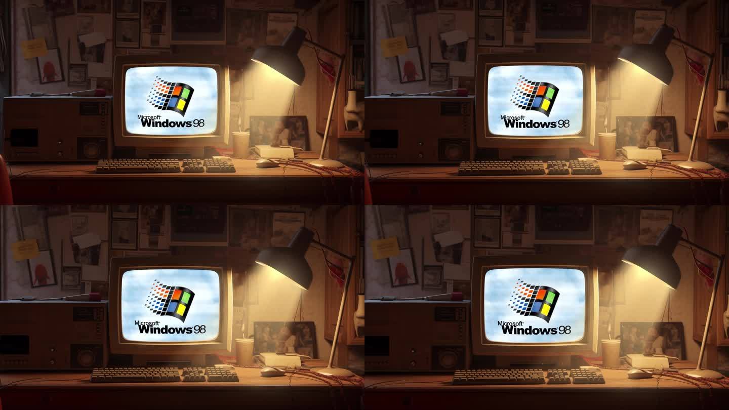 Windows 98怀旧电脑