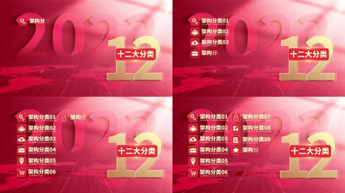 【12】红色党政十二大分类