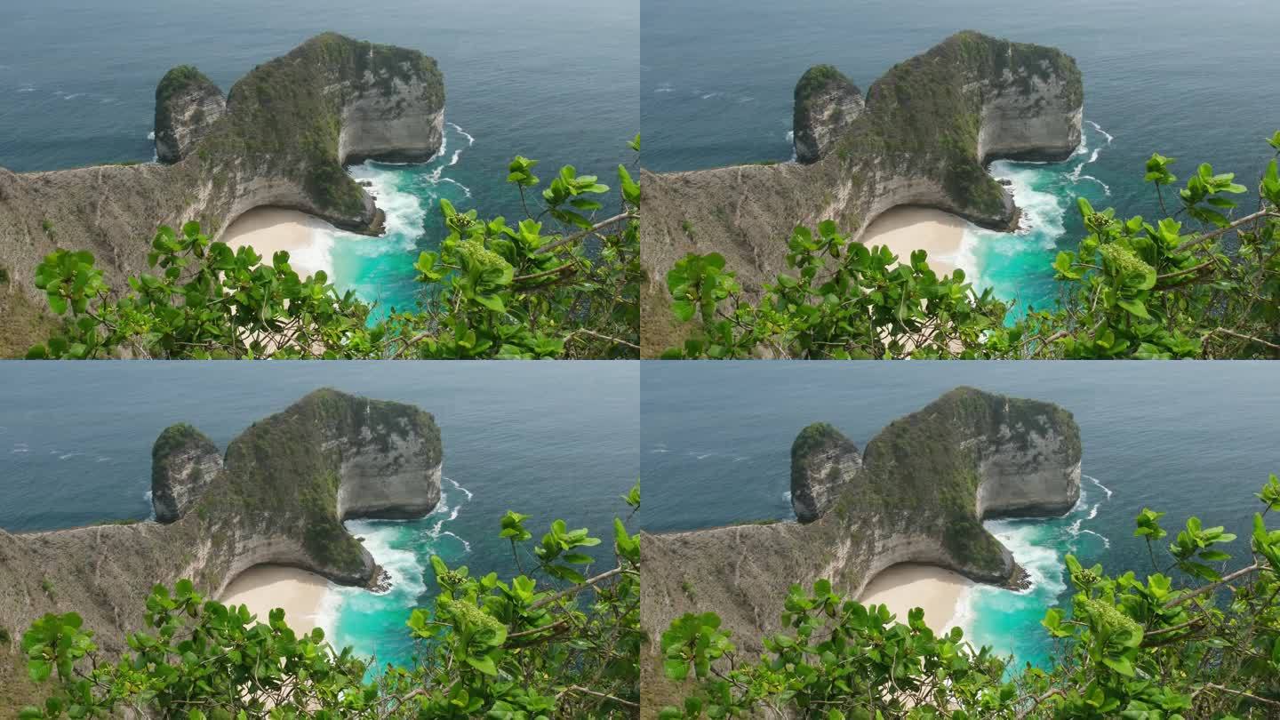 原创 印尼佩妮达岛精灵坠崖海岸线自然风光