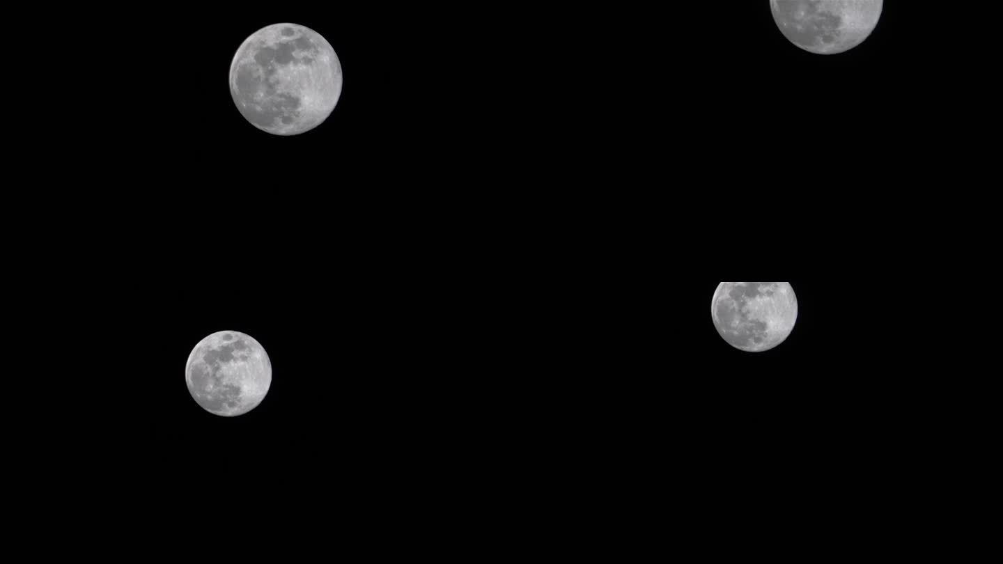十五的月亮出画面