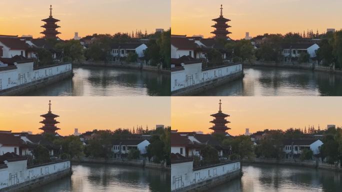 苏州寒山寺 大运河