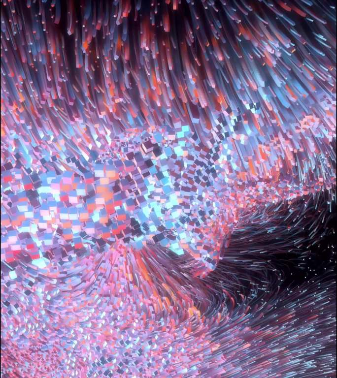 竖屏：视觉艺术背景一分钟23122603