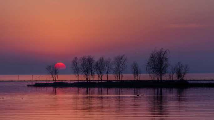 太湖日落8