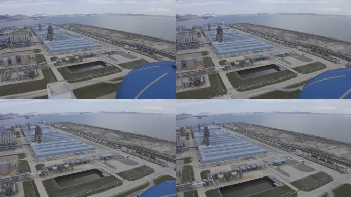 古雷港口经济开发区工厂石化基地码头航拍
