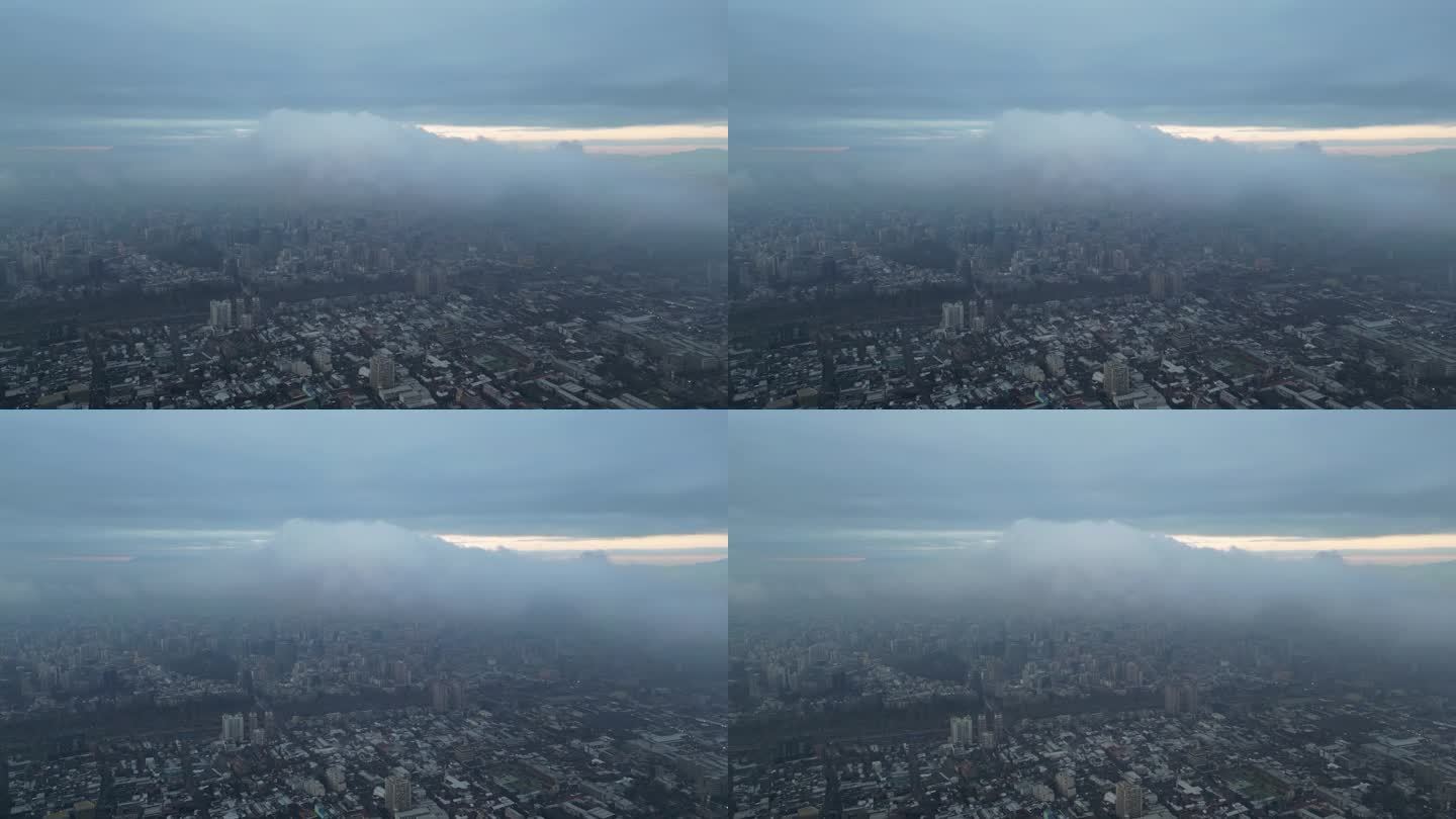 智利首都圣地亚哥的风景