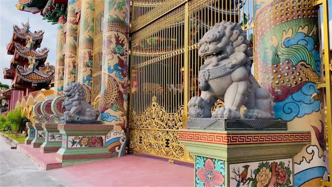 碧修像、碧修符号、碧修中文，是一座美丽的泰国和中国建筑的神祠、寺庙。这是中国新年庆祝活动中好运和繁荣