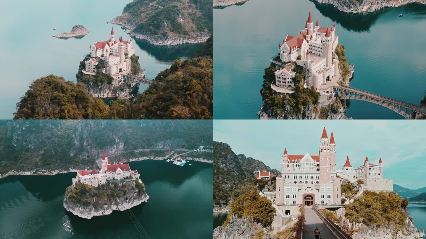 【原创4K】贵州 吉隆堡 城堡 航拍