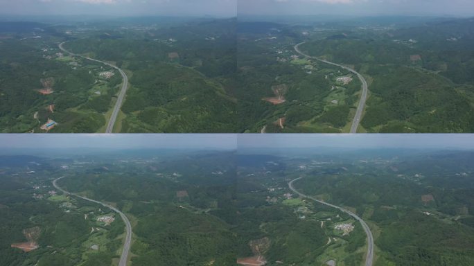 广西高速公路——梧柳高速航拍