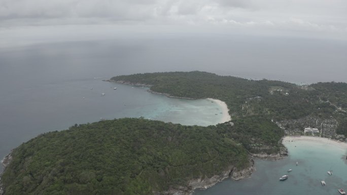 泰国普吉岛自然风光航拍