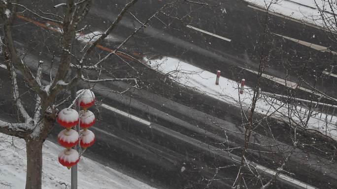 雪花飞雪飘雪下雪瑞雪兆丰年雪迎春到