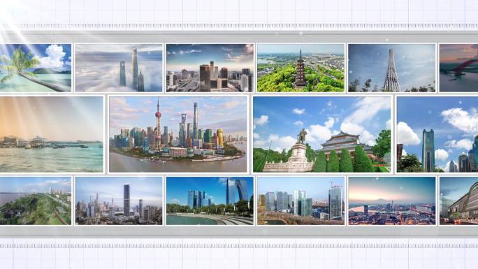 多图片 图文照片墙AE模板01