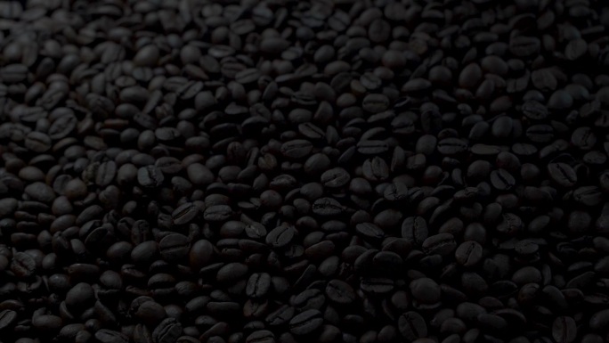咖啡豆从暗到亮的光影过程