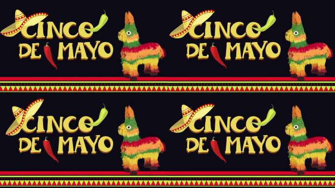 墨西哥五月五日节动画