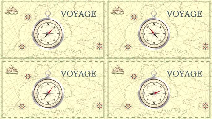 带有“voyage”字样的动画