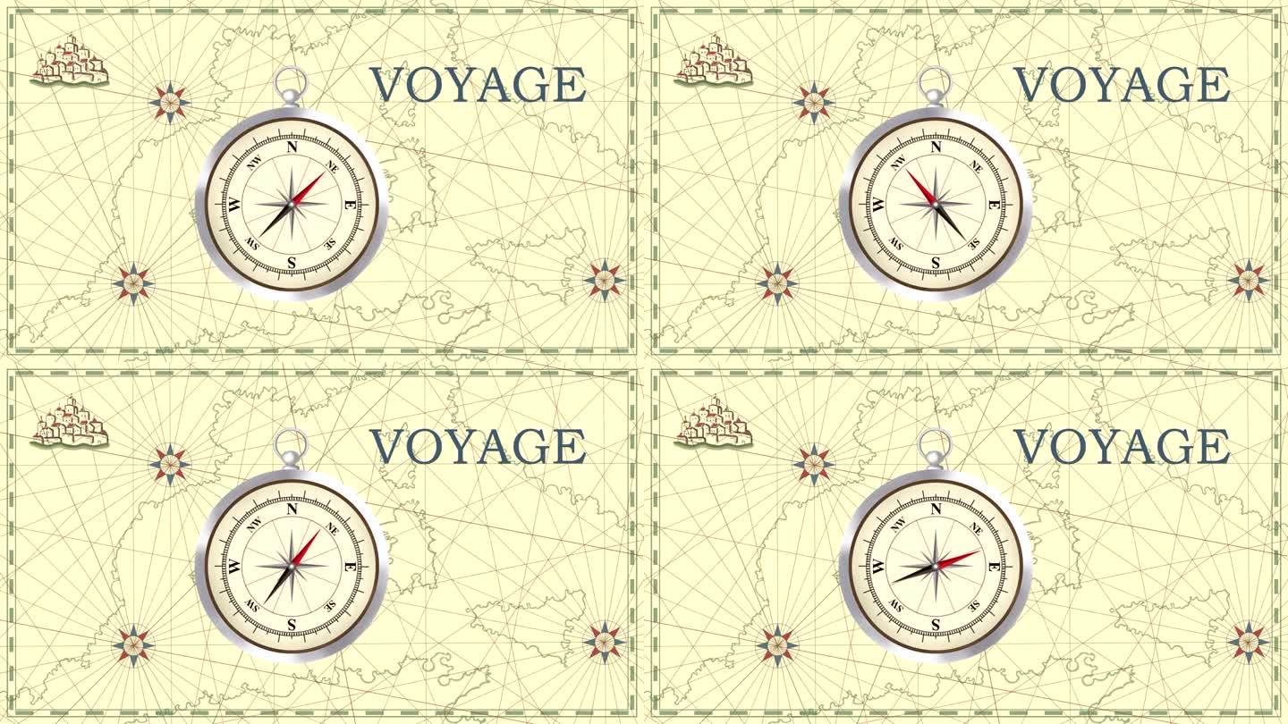 带有“voyage”字样的动画