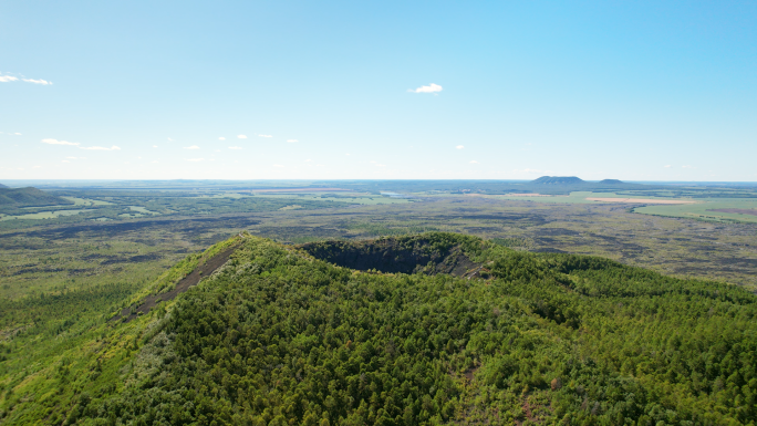 火山4k航拍