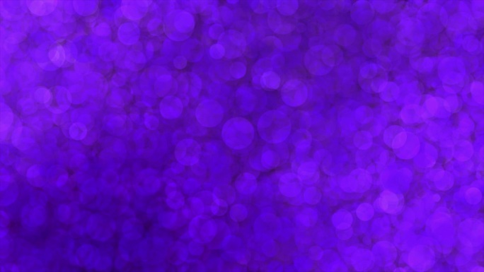 紫色光泽的粒子美丽的背景，出现和消失的移动粒子背景