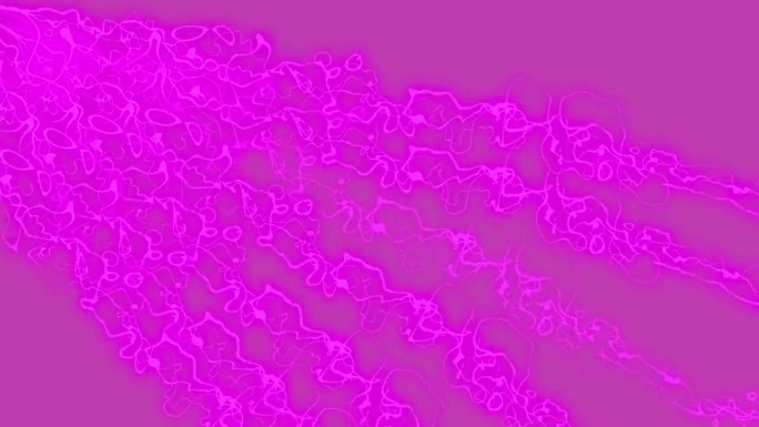 4K抽象能量-电流紫色背景