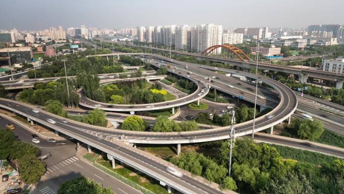 北京城市（俯拍）公路环线