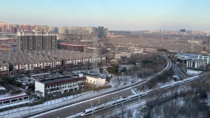 北京城区运输景观