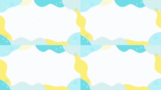 缓慢移动的流体形状背景帧循环视频