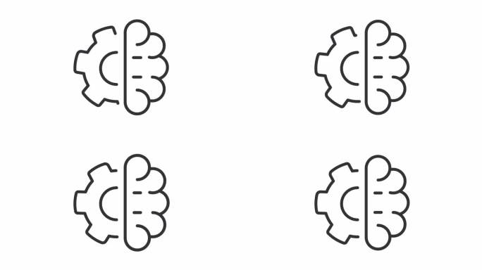 思维过程线动画