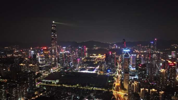 深圳城市宣传片夜景内透