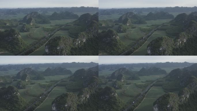 广西高速公路 崇左靖西高速 原创航拍