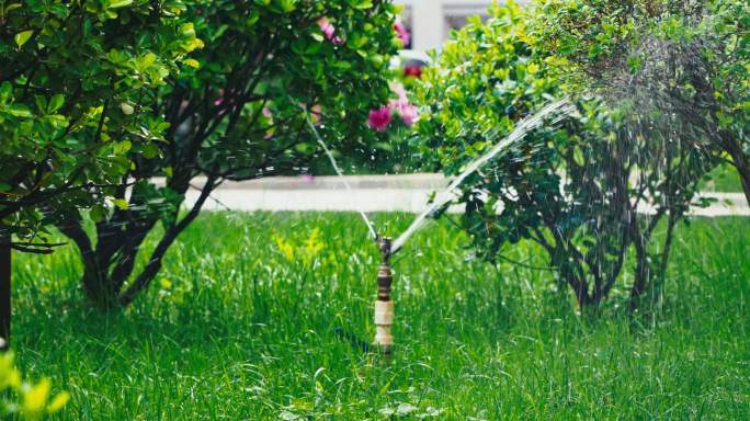 小区园林喷灌滴灌城市绿化喷淋系统节约环保