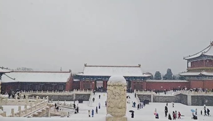 雪中故宫