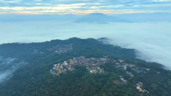 普洱景迈山航拍