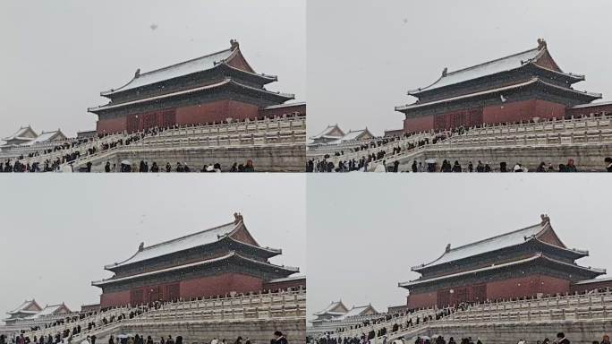 雪中故宫