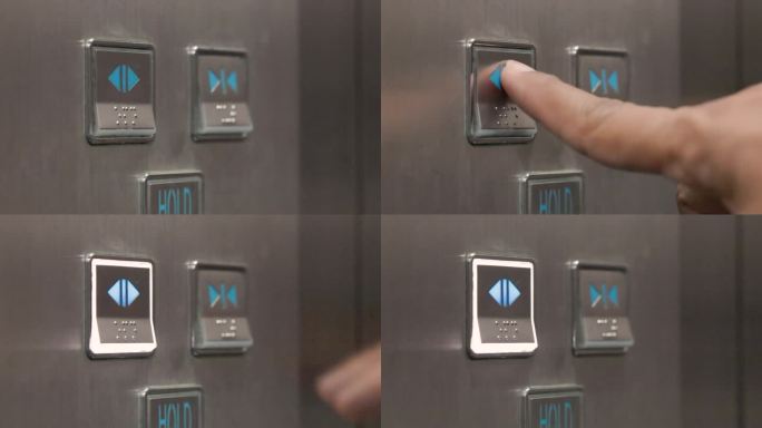 手推电梯按钮