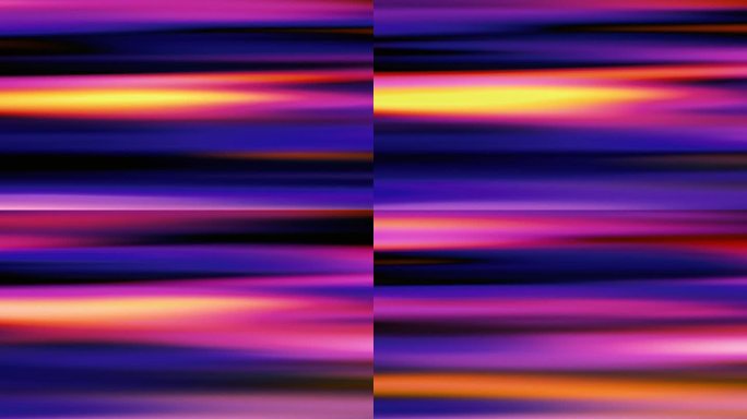 充满活力的VHS风格彩虹粉蓝迷幻颗粒渐变色流波黑色背景，音乐封面舞会海报设计。70年代，80年代，8