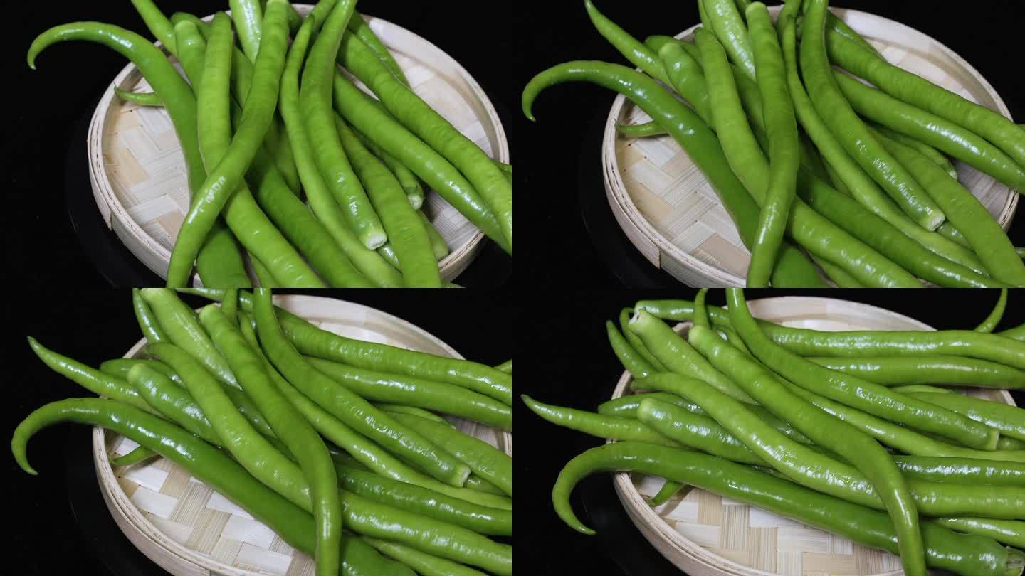 蔬菜线椒青椒视频