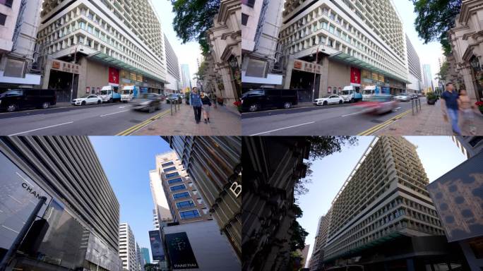 4K香港城市街头人文空镜6