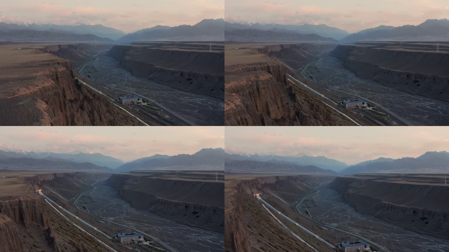 新疆独山子大峡谷航拍