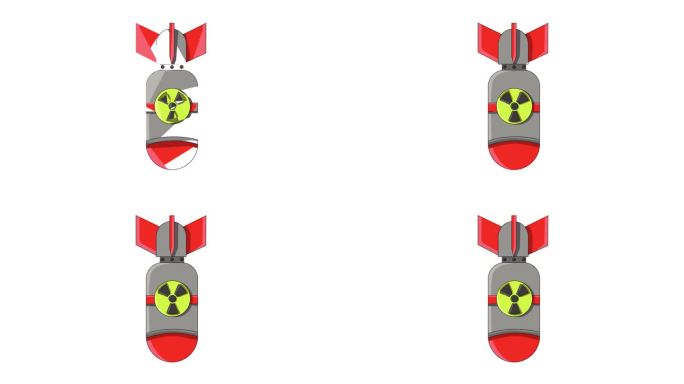 动画形成核弹图标