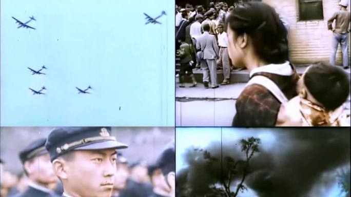 日军与美军作战影像 二战后期