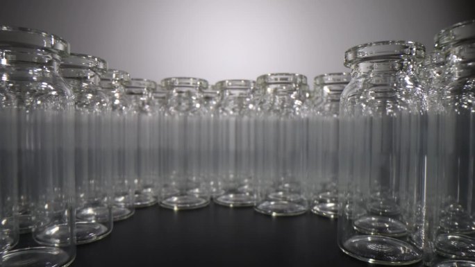 药厂药用注射剂用玻璃空瓶自动生产线输送带