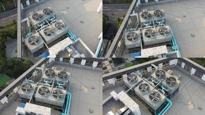 办公楼楼顶排风系统排风机