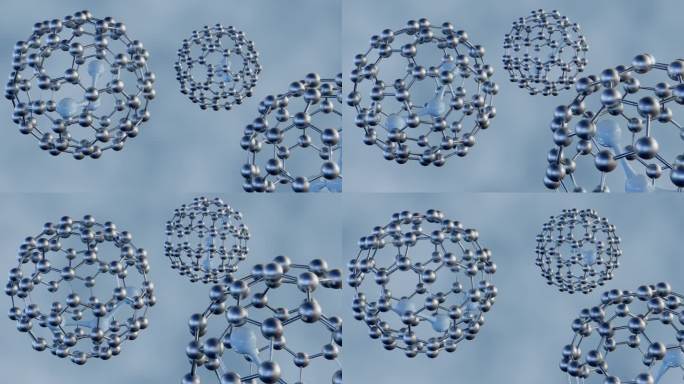 富勒烯C60笼内的H2O或水分子